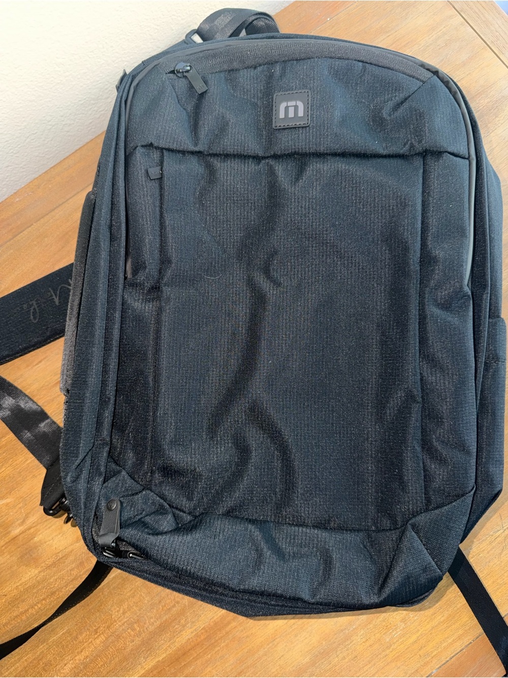 Travis Mathew Black Men's Backpack